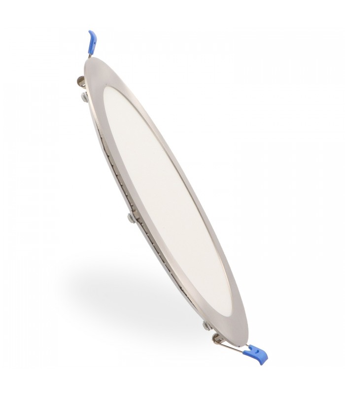 Downlight Led 20W 2000Lm IP20 Redondo Níquel CCT