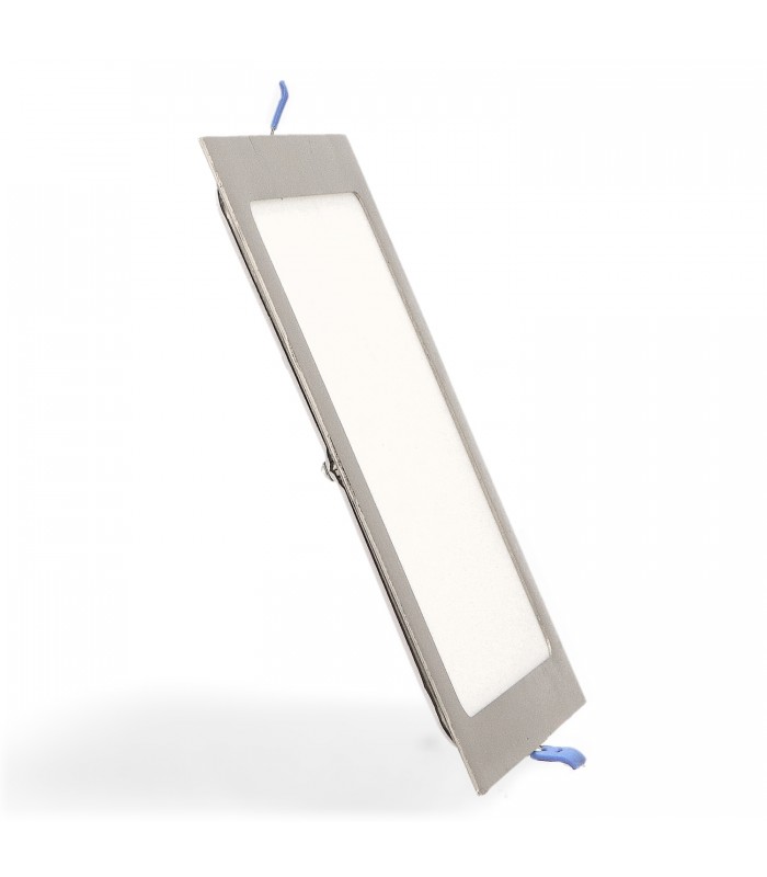 Downlight Led 20W 2000Lm IP20 Cuadrado Níquel CCT