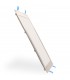 Downlight Led 25W 2500Lm IP20 Cuadrado Níquel CCT