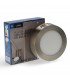 Plafón Superficie Led 6W 600LM IP44 Redondo Níquel CCT
