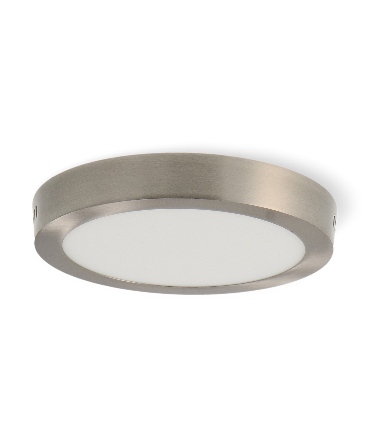 Plafón Superficie Led 20W 2000LM IP44 Redondo Níquel CCT