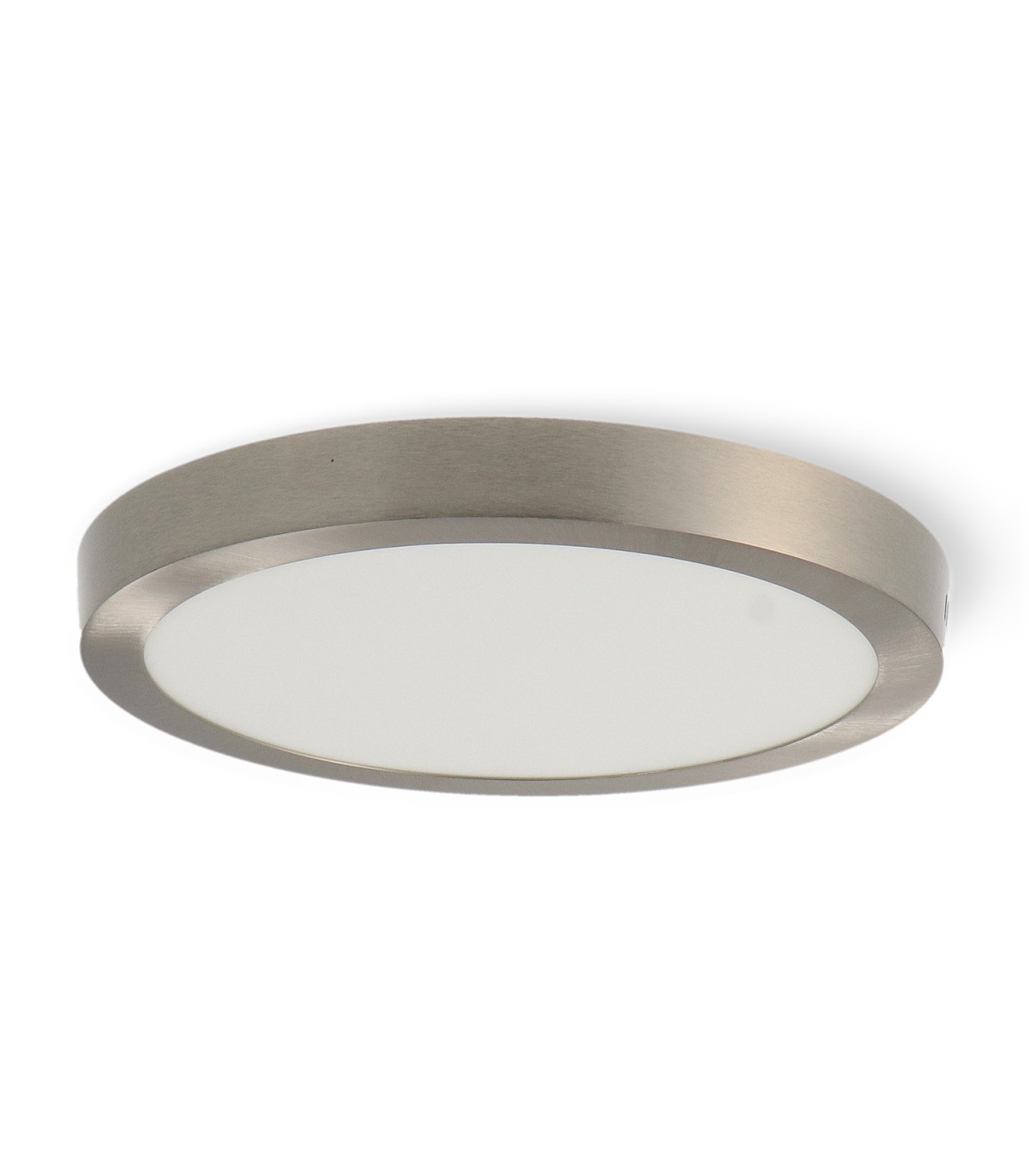 Plafón Superficie Led 25W 2500LM IP44 Redondo Níquel CCT