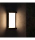 Aplique de Pared Led METSE 10W 920Lm IP54 Negro
