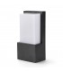 Aplique de Pared Led FIT 10W 920Lm IP54 Negro