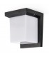 Aplique de Pared Led DAKOTA 12W 1160Lm IP54 Negro