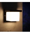 Aplique de Pared Led DAKOTA 12W 1160Lm IP54 Negro