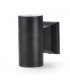 Aplique de Pared Led TUBE 2x3W 540Lm IP54 Negro