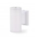 Aplique de Pared Led TUBE 2x3W 540Lm IP54 Blanco