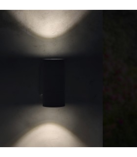 Aplique de Pared Led TUBE 2x3W 540Lm IP54 Blanco