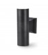 Aplique De Pared BLACK TUBE 2xGU10 IP54