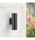 Aplique De Pared BLACK TUBE 2xGU10 IP54