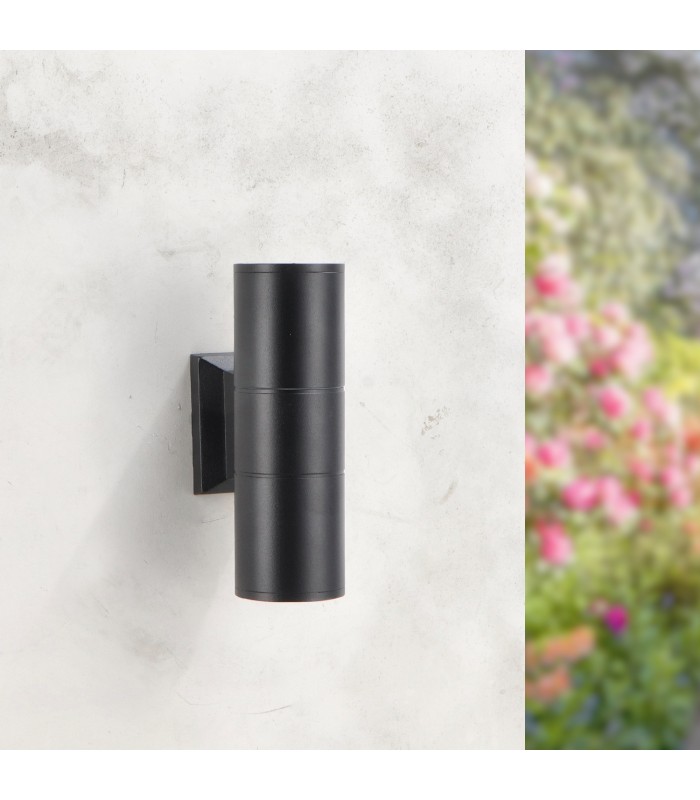 Aplique De Pared BLACK TUBE 2xGU10 IP54