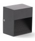 Baliza Led De Superficie BIRAL 3W 240LM IP54 Negra
