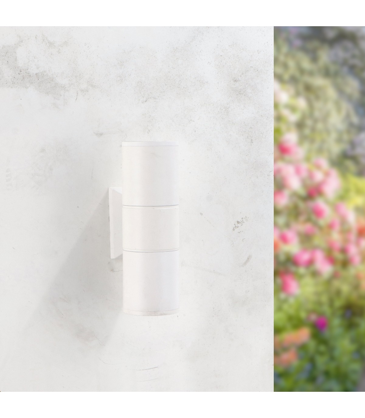 Aplique De Pared WHITE TUBE 2xGU10 IP54