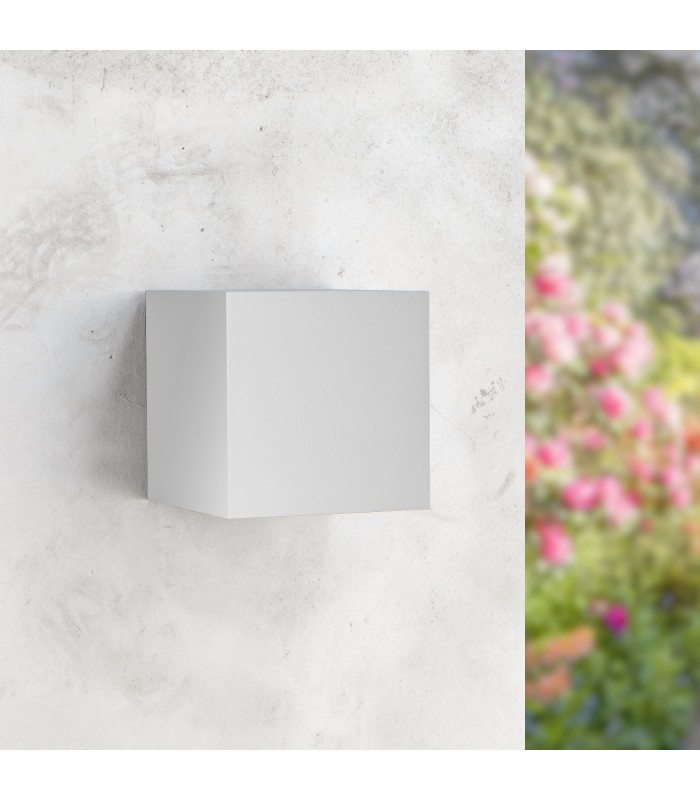 Aplique Led De Pared WHITE CUBE 6W 600LM IP54