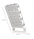 Foco Modular Led STADIUM 1000W 150000Lm 25º IP65