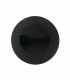 Baliza LED de empotrar 3W 240Lm 36º IP54 3000K Negra Circle