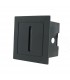 Baliza LED de empotrar 3W 240Lm 36º IP54 3000K Negra Line