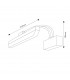 Aplique Pared Led BUET 10W 800Lm IP44