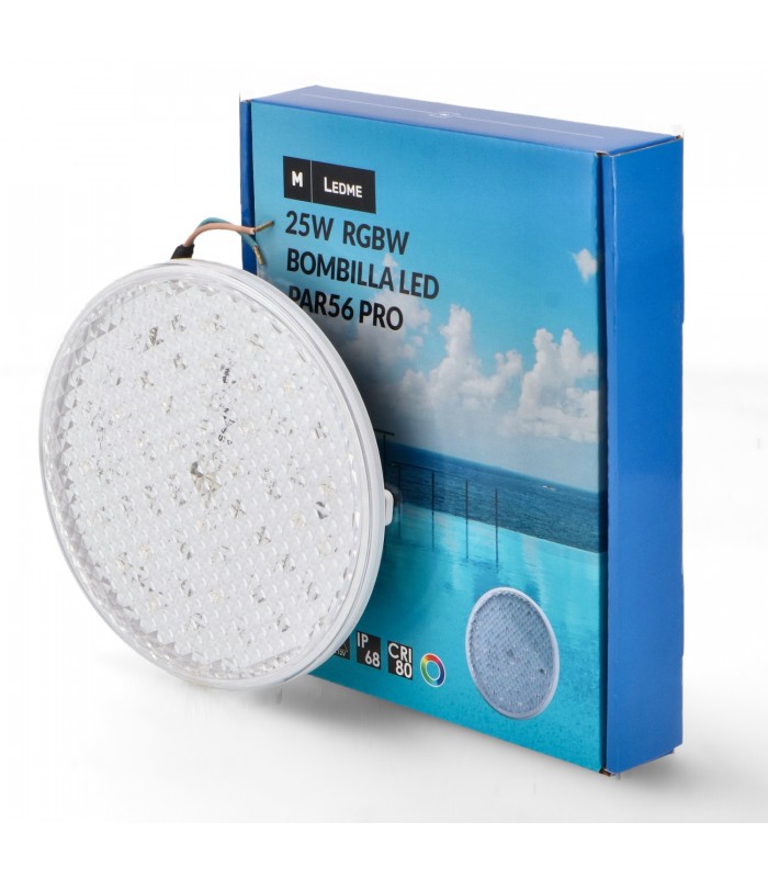 Bombilla PAR56 Next 12V AC/DC 25W 2000Lm IP68 RGBW