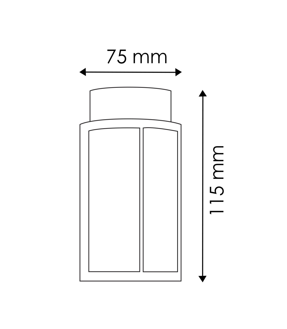 Nicho Para Foco Swin/Minipool Ip68 Para Hormigón y Liner de Piscina
