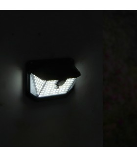 Aplique Led Solar Venus 4W 200Lm IP65 Con Sensor Movimiento - Pack 4 -
