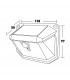 Aplique Led Solar Venus 4W 200Lm IP65 Con Sensor Movimiento - Pack 4 -
