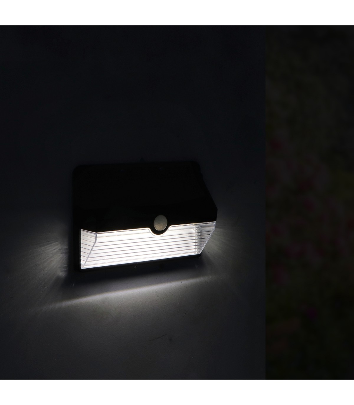Aplique Led Solar SUN 4W 200Lm IP44 Con Sensor Movimiento