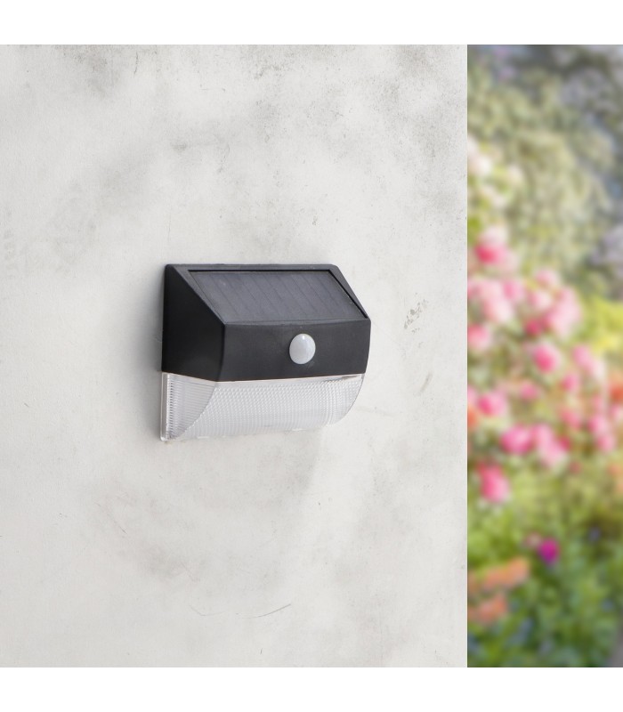 Aplique Led Solar MOON 3W 150Lm IP44 Con Sensor Movimiento