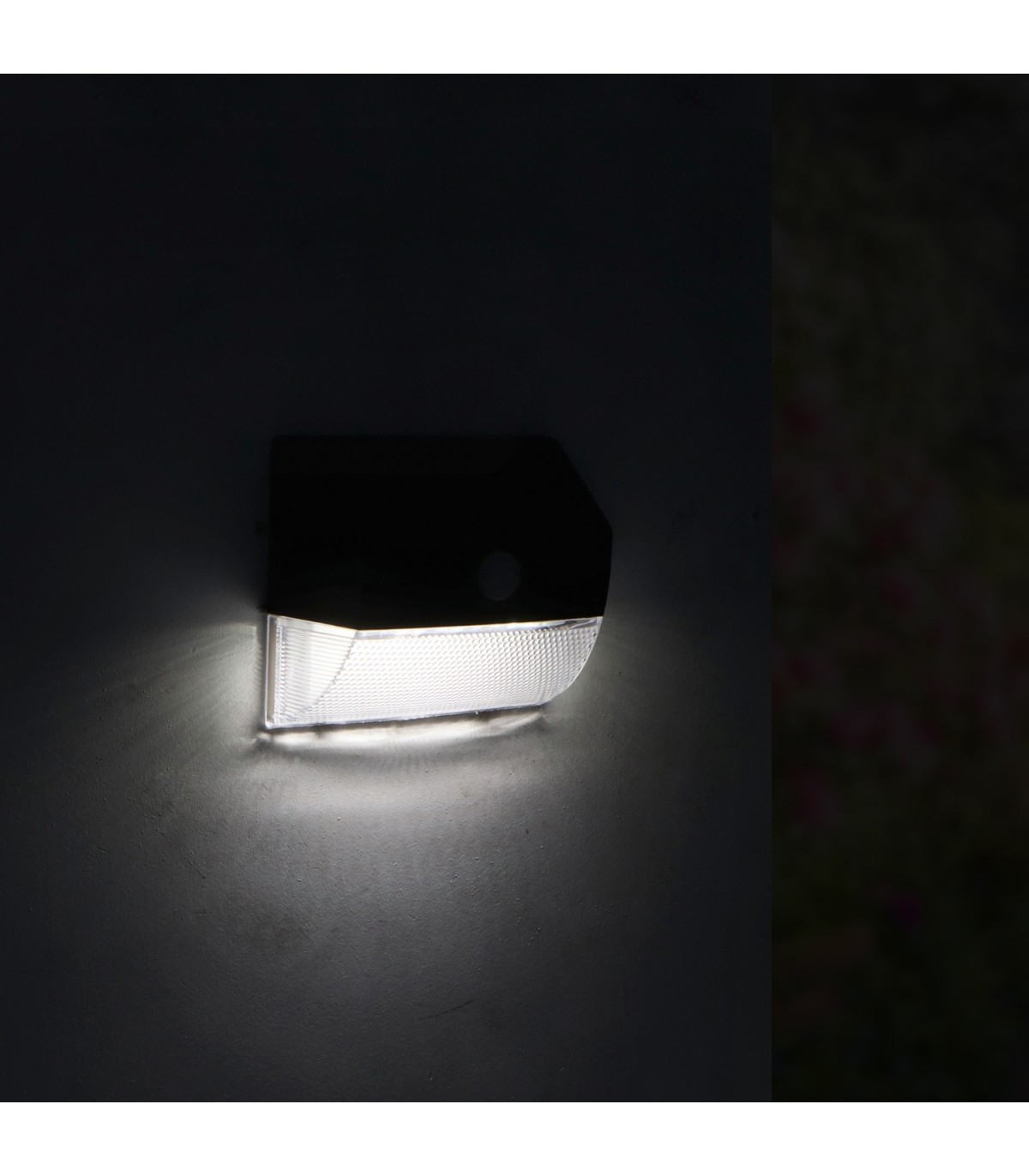 Aplique Led Solar MUS 3W 150Lm IP44 Con Sensor Movimiento