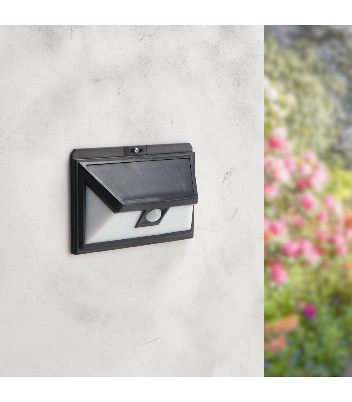 Aplique Led Solar VENUS 6W 300Lm IP44 Con Sensor Movimiento