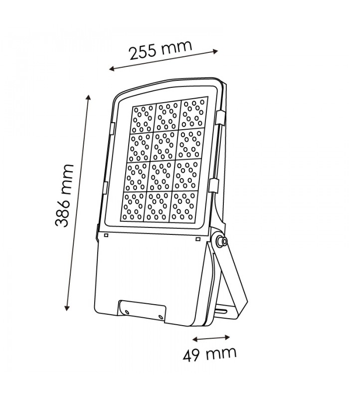 Proyector Led INFINITY 150W 18000Lm 145ºx70º IP65