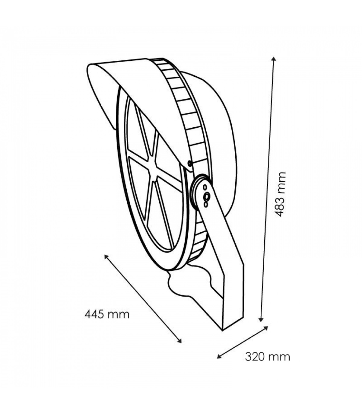 Foco Proyector Led PLANET 400W 50000Lm 60º IP65