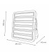 Proyector Modular Led COLISEUM 600W 75000Lm 60º IP65