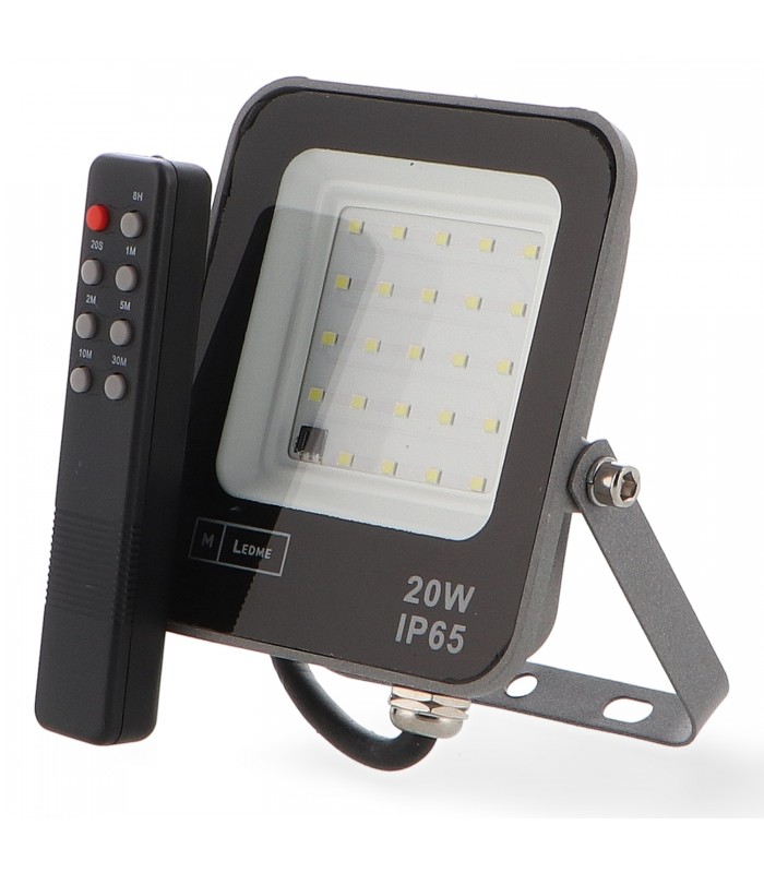 Proyector Led NAPOLI Detector Movimiento 20W 2400Lm IP65