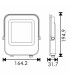 Proyector Led SMARTHOME 50W 3750Lm IP65 RGB+CCT