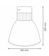 Campana Led MENIE 28W grow Especial Para Verduras