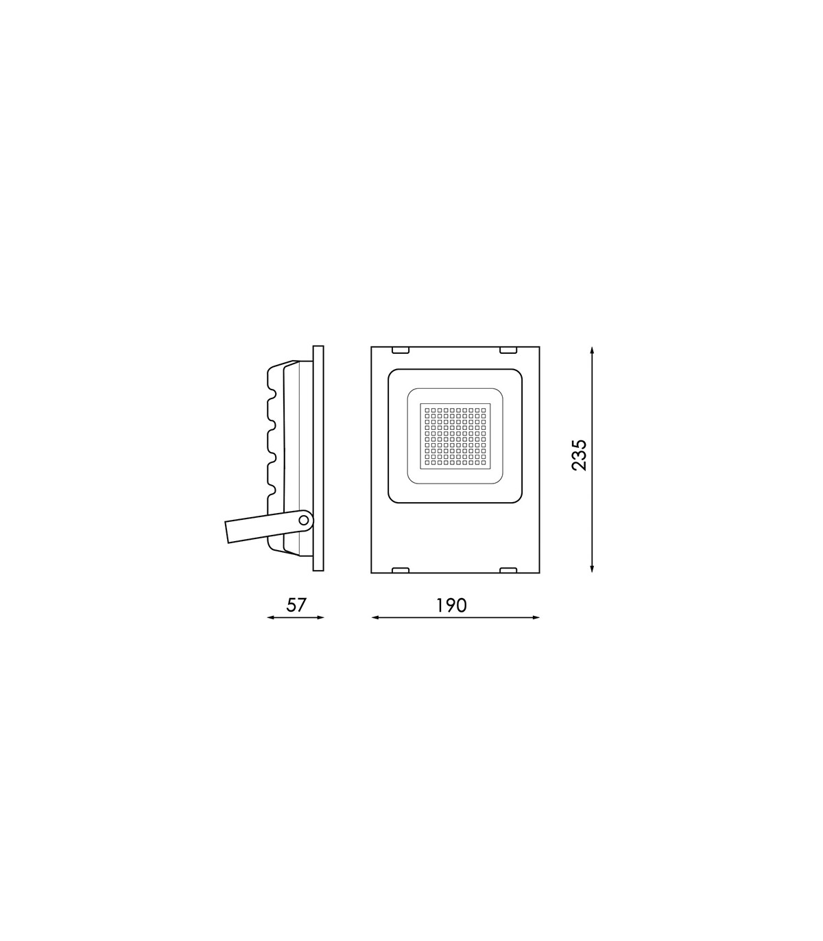 Proyector Led SMD SANAN 30W 3300LM 120º IP65