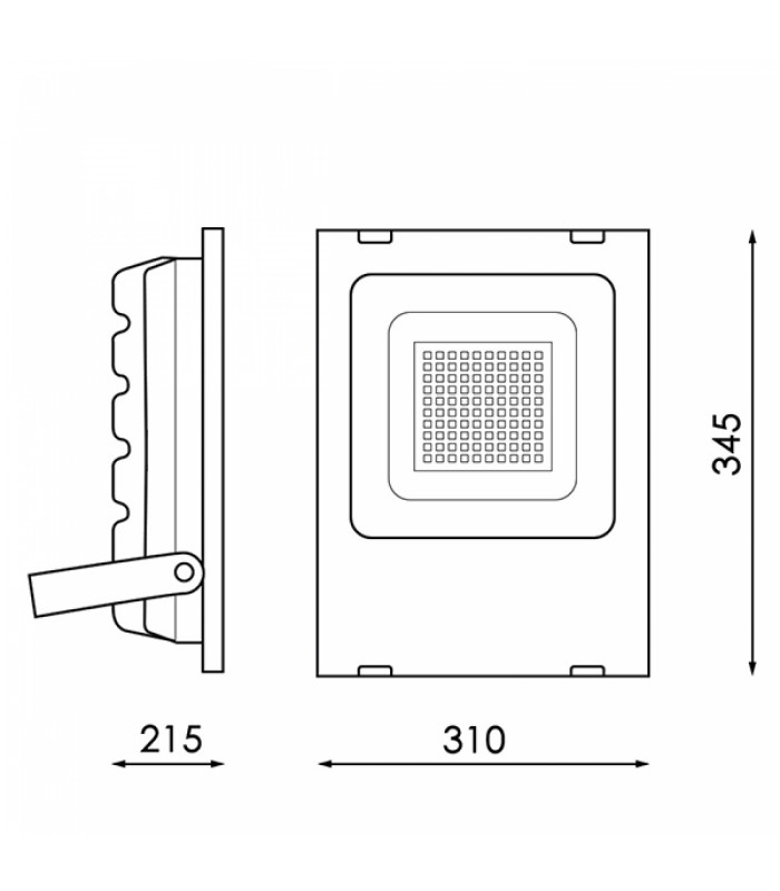 Proyector Led SMD SANAN 200W 22000LM 120º IP65
