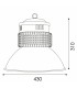 Campana Industrial Led SMD Osram 200W 24000LM 120º IP44