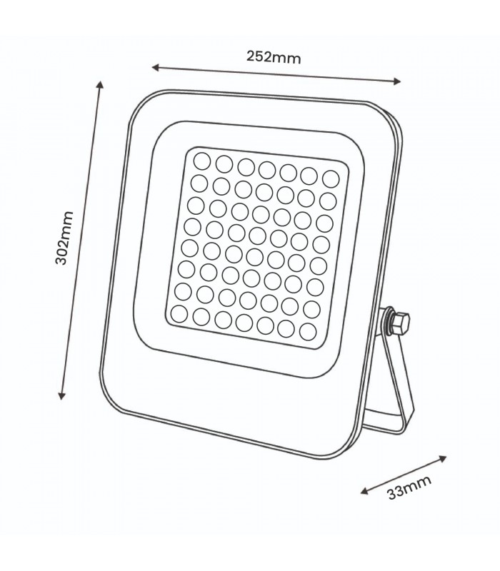 Proyector Led Napoli Plus 150W 18000Lm IP65