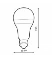 Bombilla LED 15W 1.270Lm 240º E27 IP20