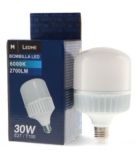 Bombilla Led T100 30W 2700Lm 270º E27