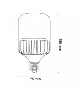 Bombilla Led T100 30W 2700Lm 270º E27