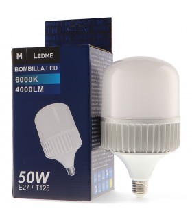 Bombilla Led T125 50W 4000Lm 270º E27