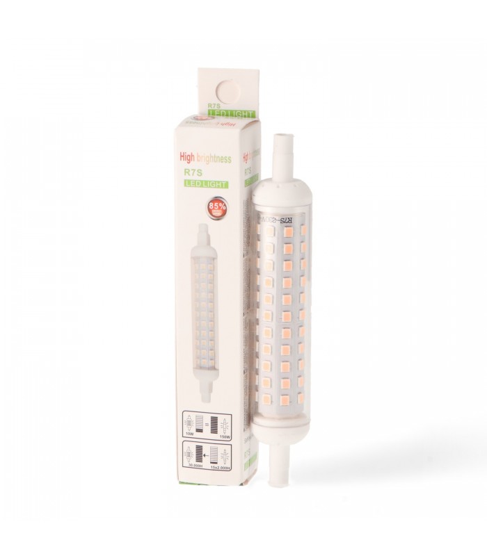 Bombilla Led 10W 118mm 1000Lm 330º R7S