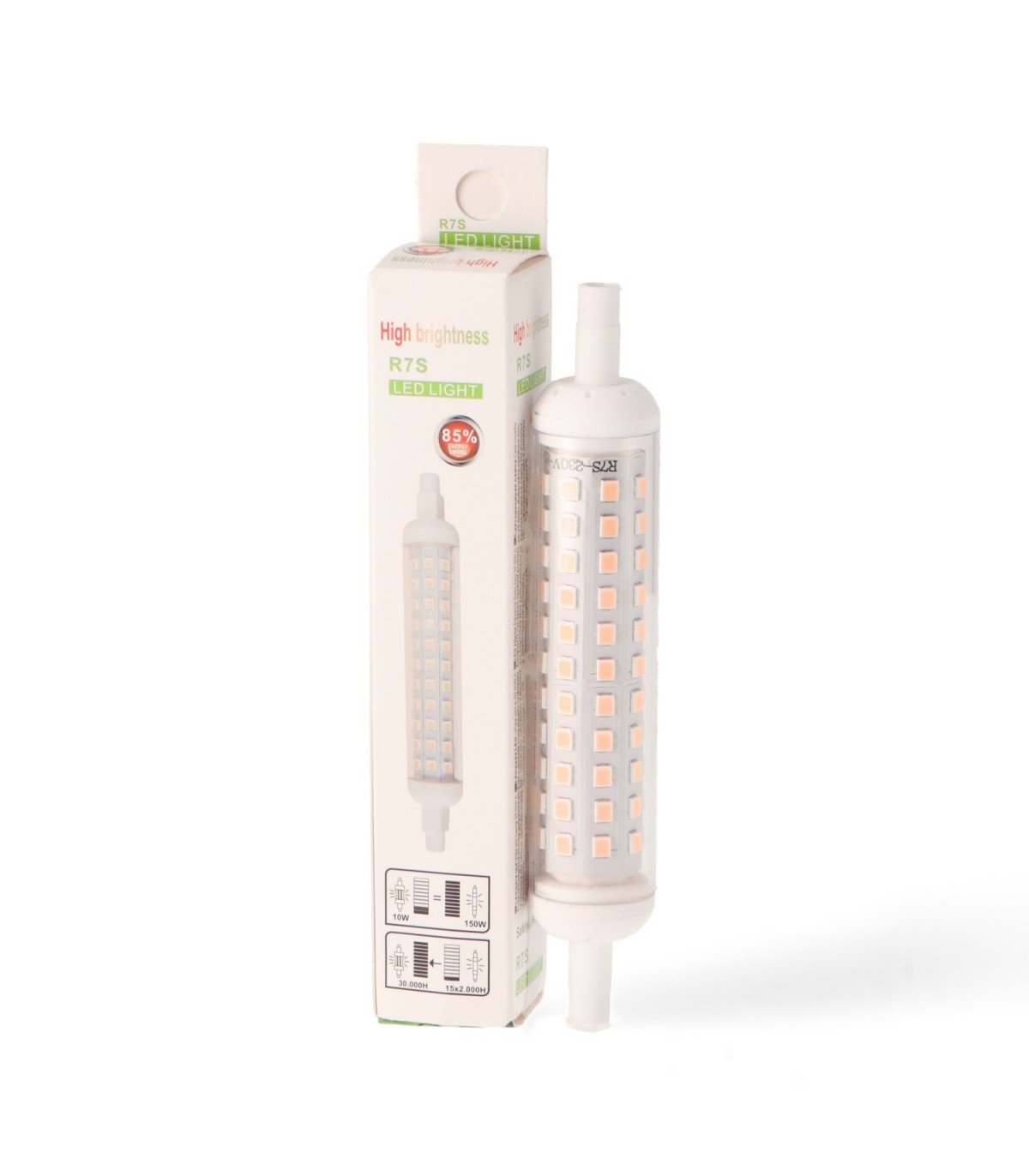 Bombilla Led 10W 118mm 1000Lm 330º R7S
