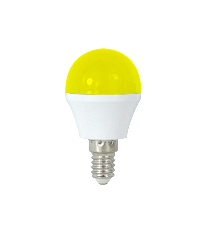 Bombilla Led 4W 520Lm 270º E14 AMARILLO