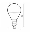 Bombilla Led 4W 520Lm 270º E14 AMARILLO