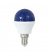 Bombilla Led 4W 520Lm 270º E14 AZUL OSCURO